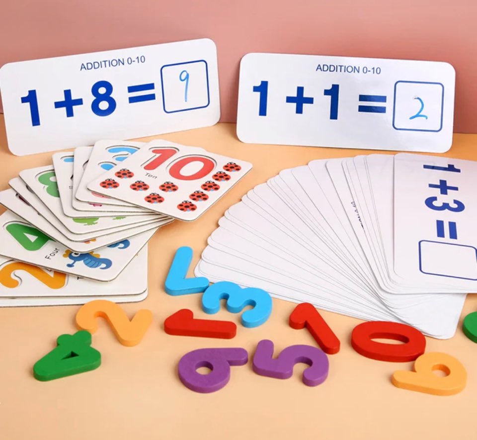 Numbers Math Toys Wooden Maths learning | Numbers learning toys for kids - ToyArtsy