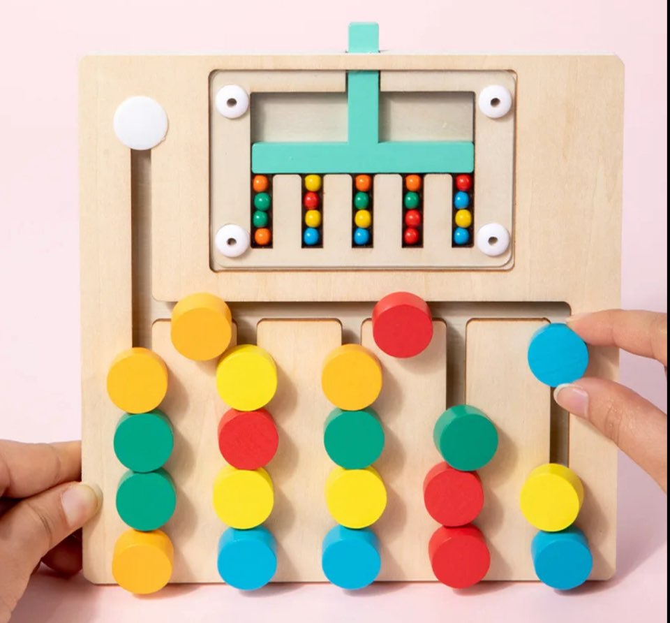 Multifuctional Toy Multifunctional Mobile 5-Color Playset – Interactive Montessori ...