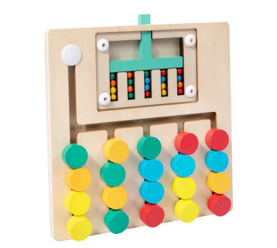 Multifuctional Toy Multifunctional Mobile 5-Color Playset – Interactive Montessori ...